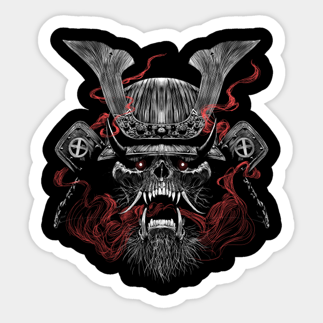 Oni Sekiro Sticker TeePublic